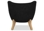 Fauteuil Emmy -Woolly noir