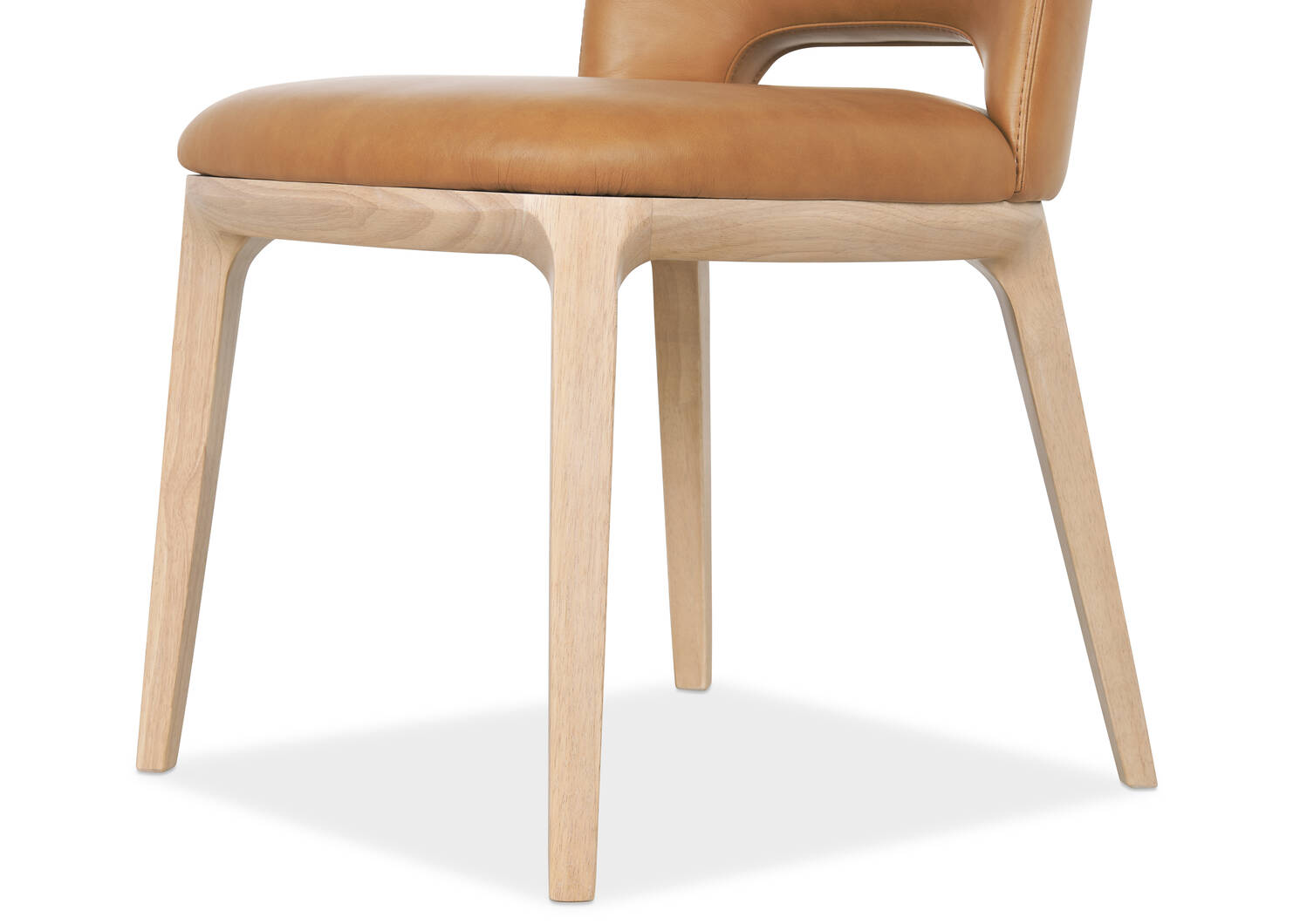 Chaise en cuir Welles -Olson chameau