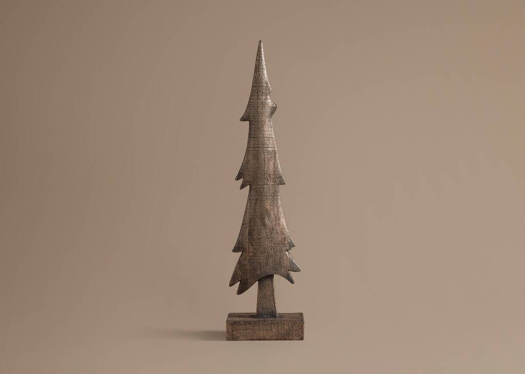 Eira Tree Decor Large Antiqued Brass