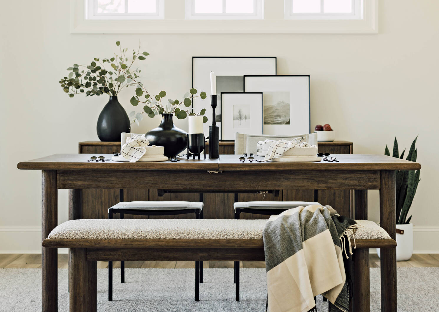 Gracie Ext Dining Table -Aster Ginger