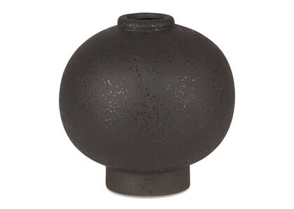 Petit vase Eliana noir