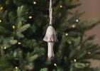 Teena Mushroom Ornament Tall Ivory/Brown