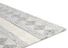 Tapis Arkun 108x144 blanc/gris