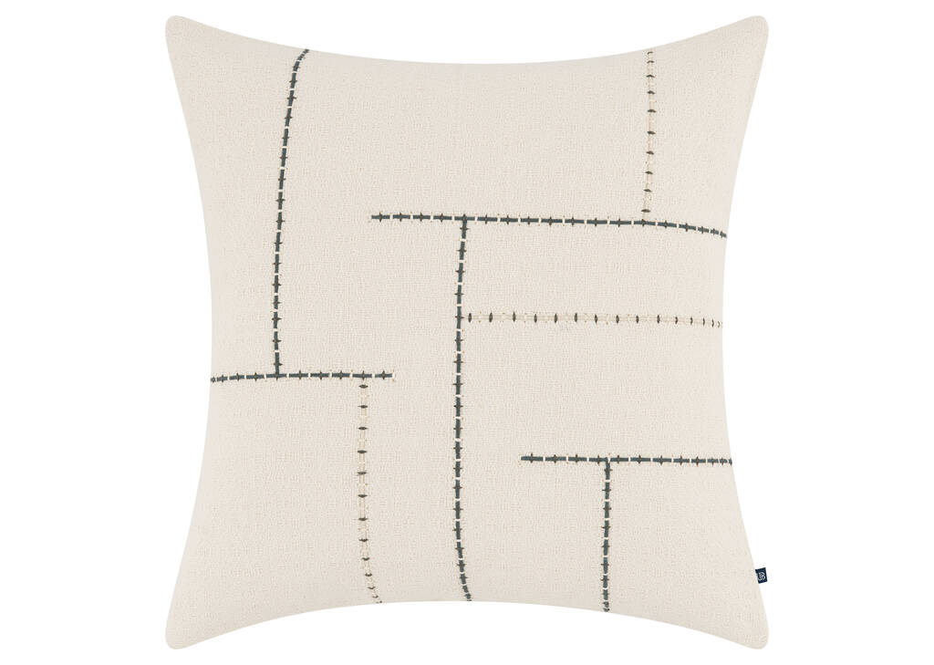 Nadine Cotton Pillow 20x20 Ivory