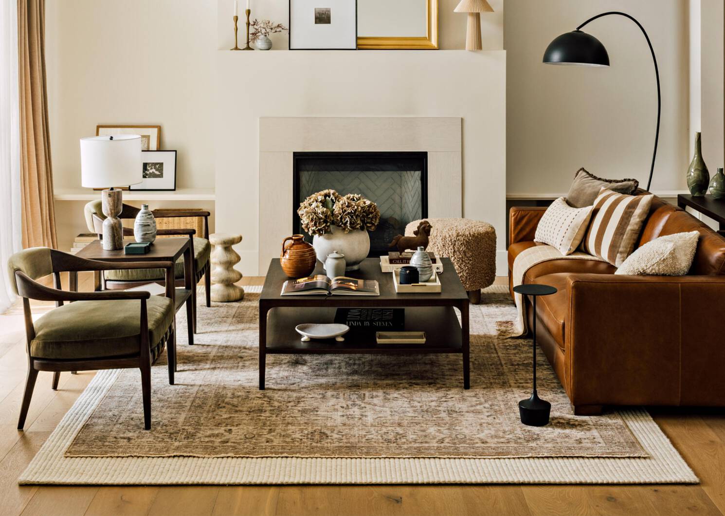 Tapis Heritage 96x120 ivoire/naturel