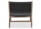 Kiedis Leather Chair -Portica Ash