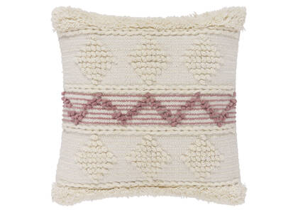 Andalusia Toss 20x20 Ivory/Blush