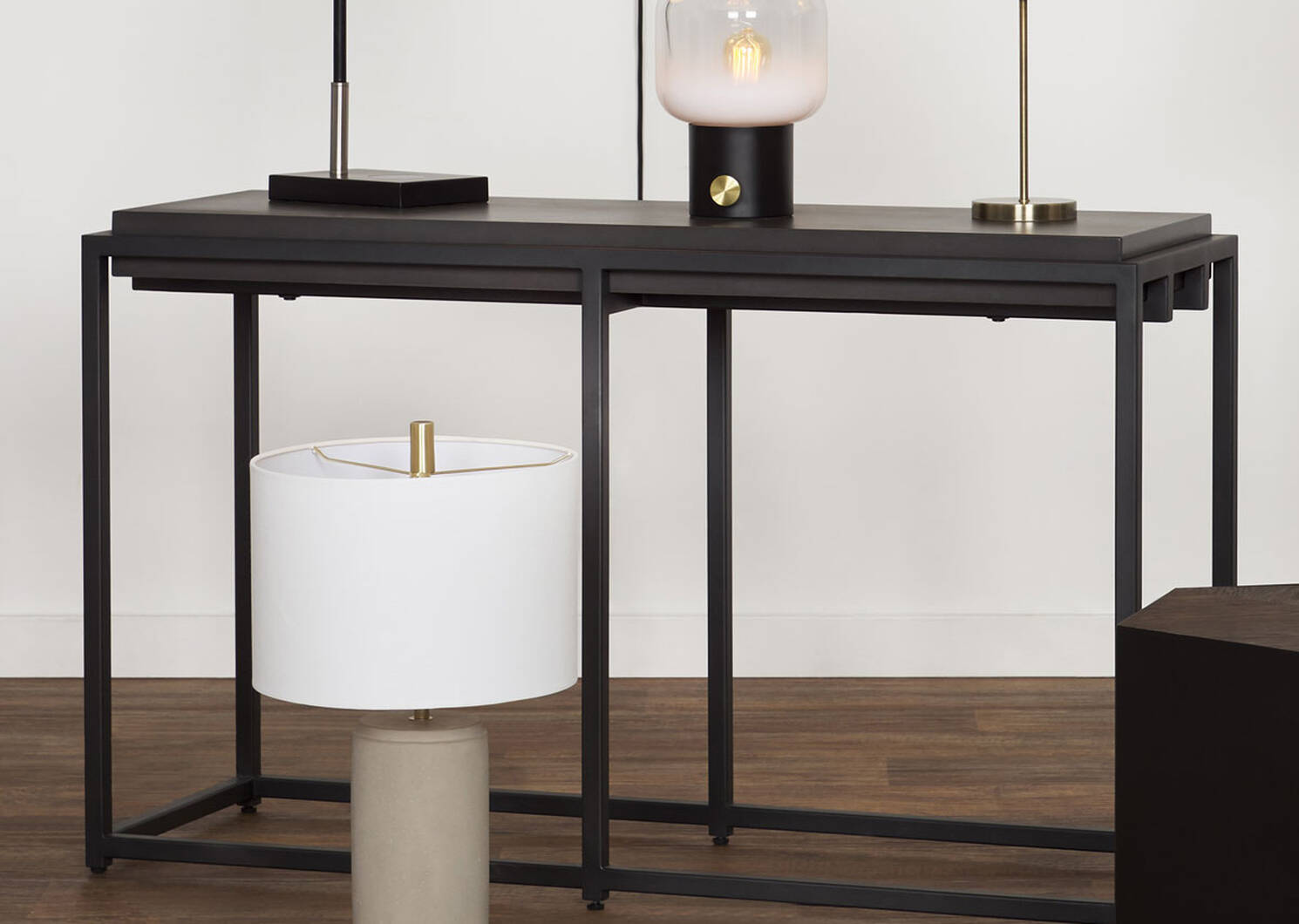 Table console Crete -Ida noir