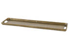 Jamie Narrow Tray Antiqued Brass