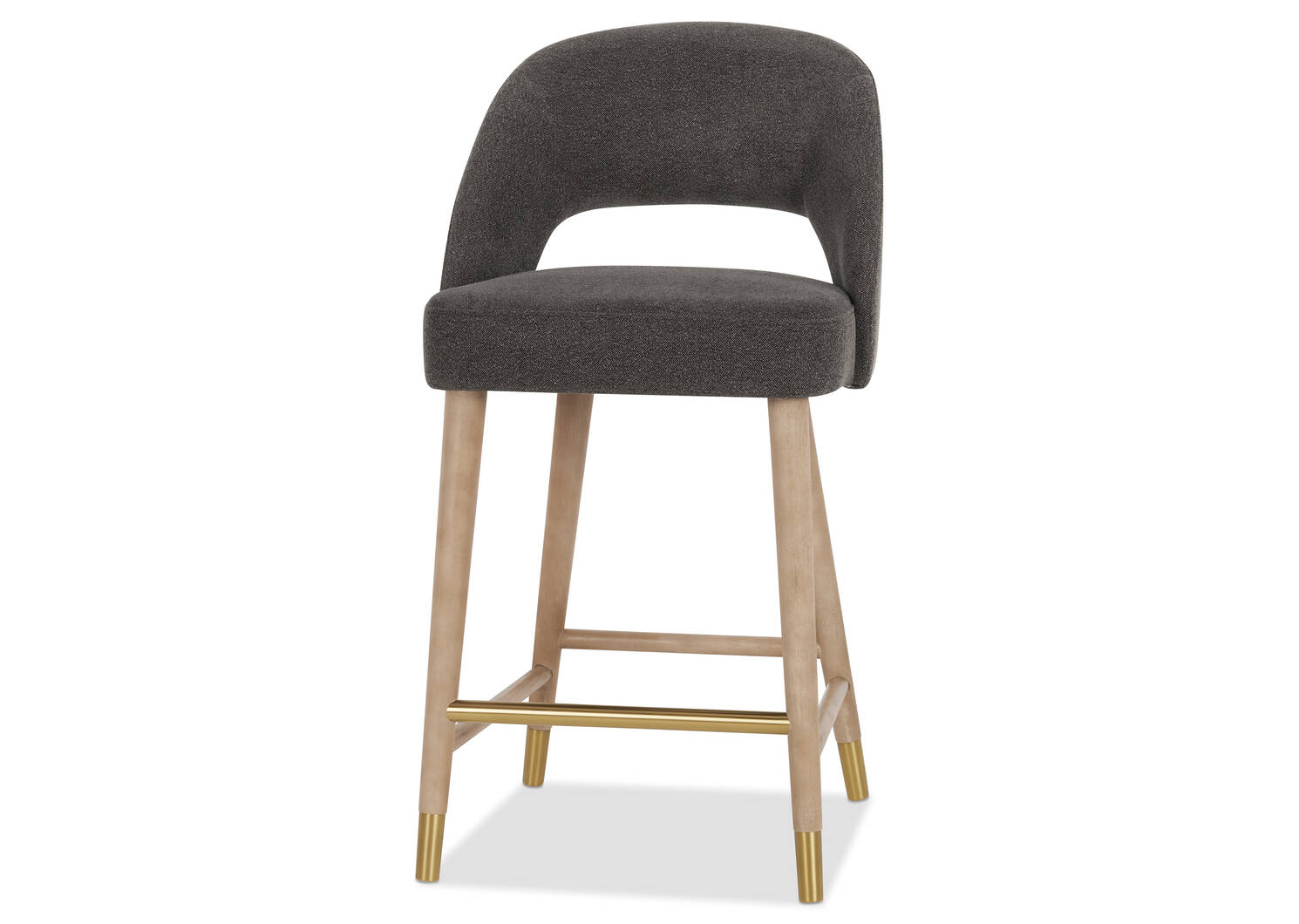 Jerusha Counter Stool -Elte Charcoal