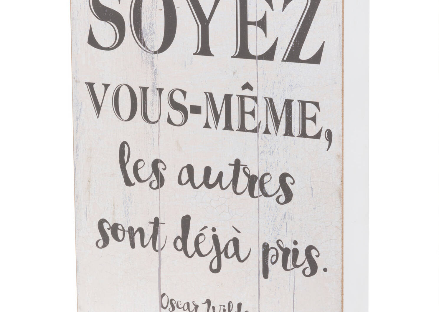 Soyez vous-même Block