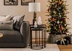Frosty Snowman Decor Short White