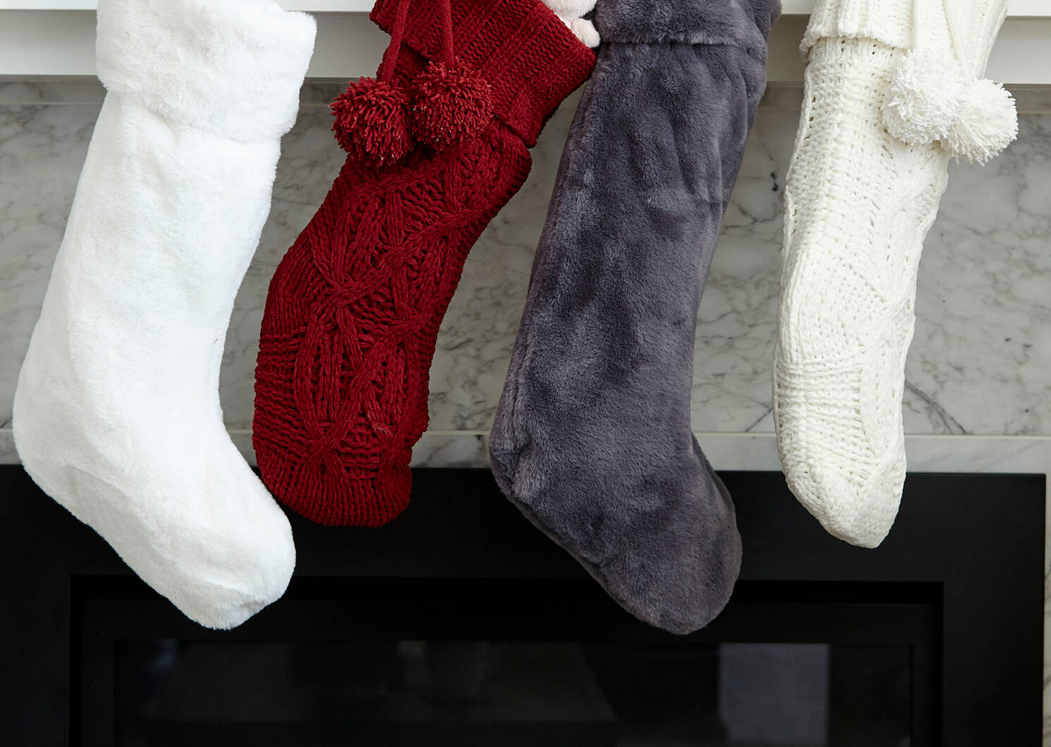 Lottie Knit Stocking Ivory