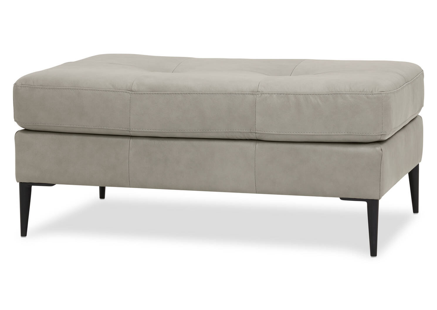 Lucca Custom Leather Ottoman 39"x27"