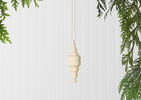 Bower Wood Finial Ornament
