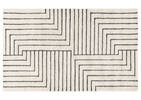 Rohe Wool Rug 60x96 Ivory/Black