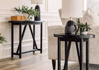 Petite lampe de table Chance noire