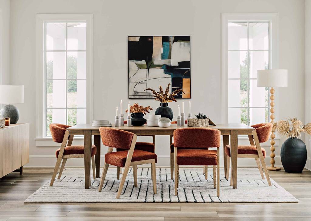 Rohe Wool Rug 96x120 Ivory/Black