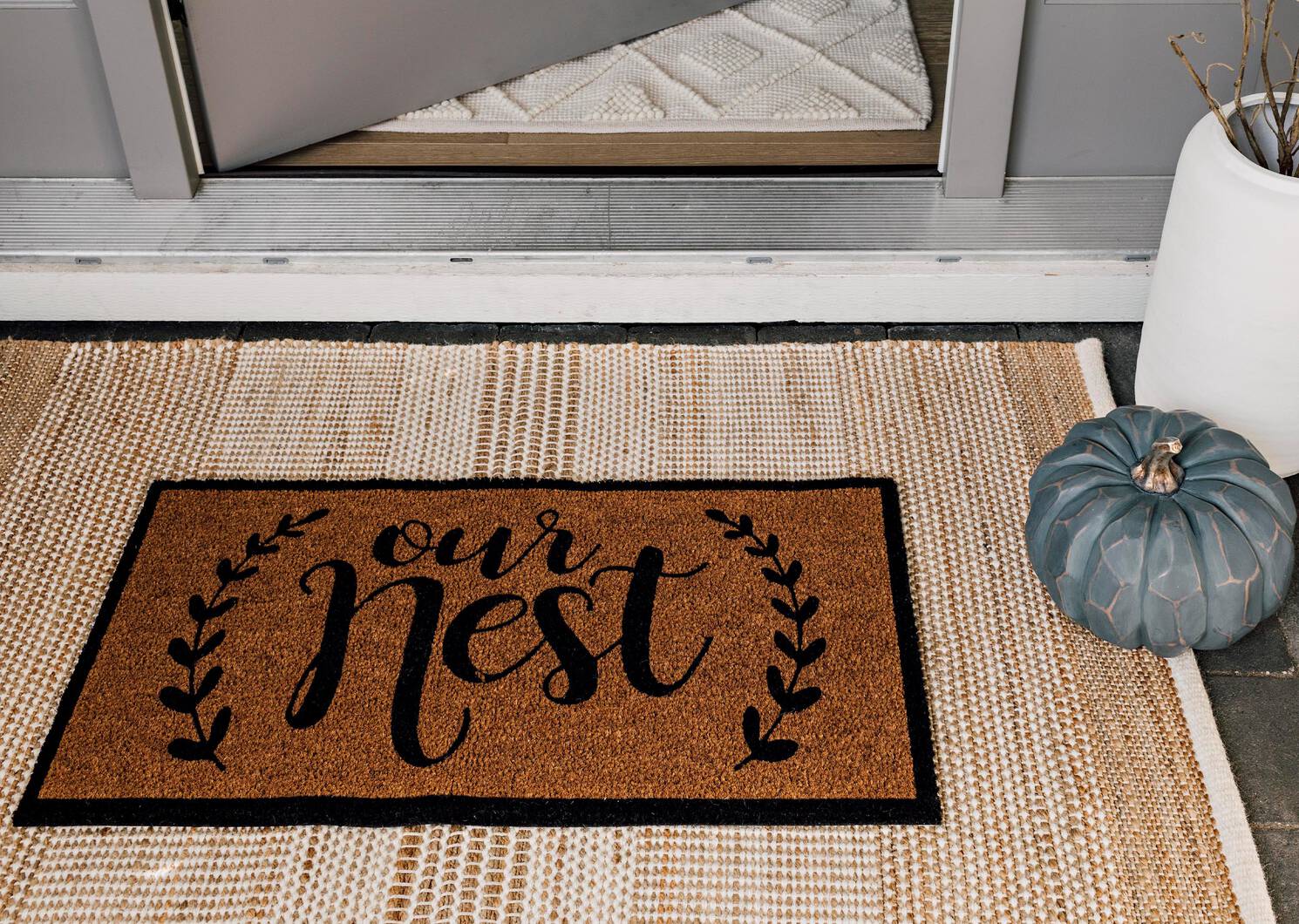 Our Nest Doormat Natural