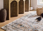 Yasmin Rugs - Umber/Blue