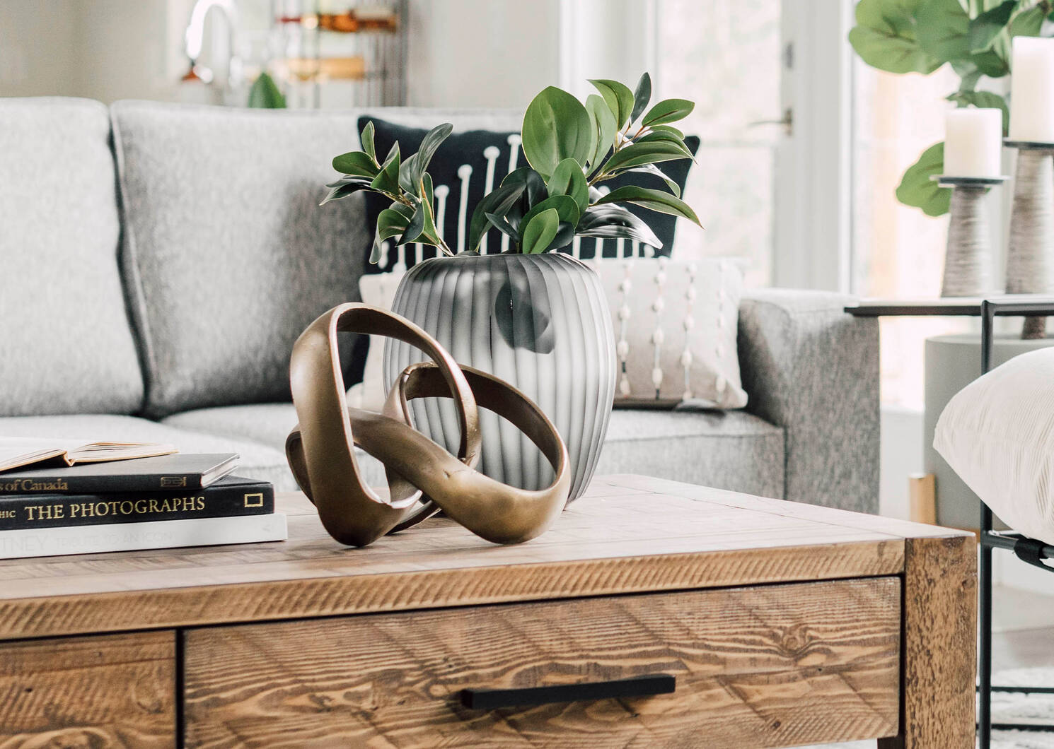 Déco Knot en laiton
