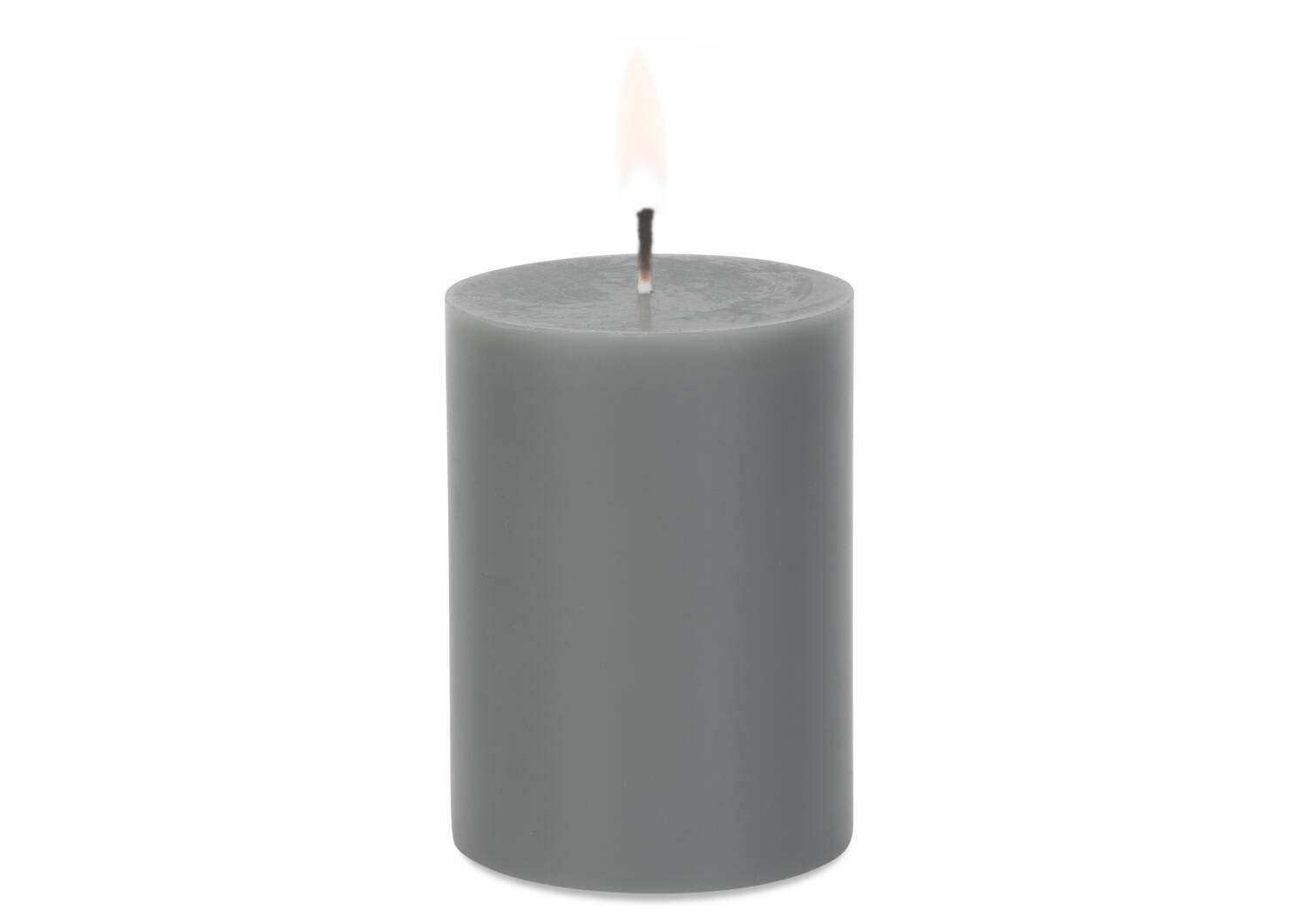 Cassa Candle 3x4 Grey Unscented