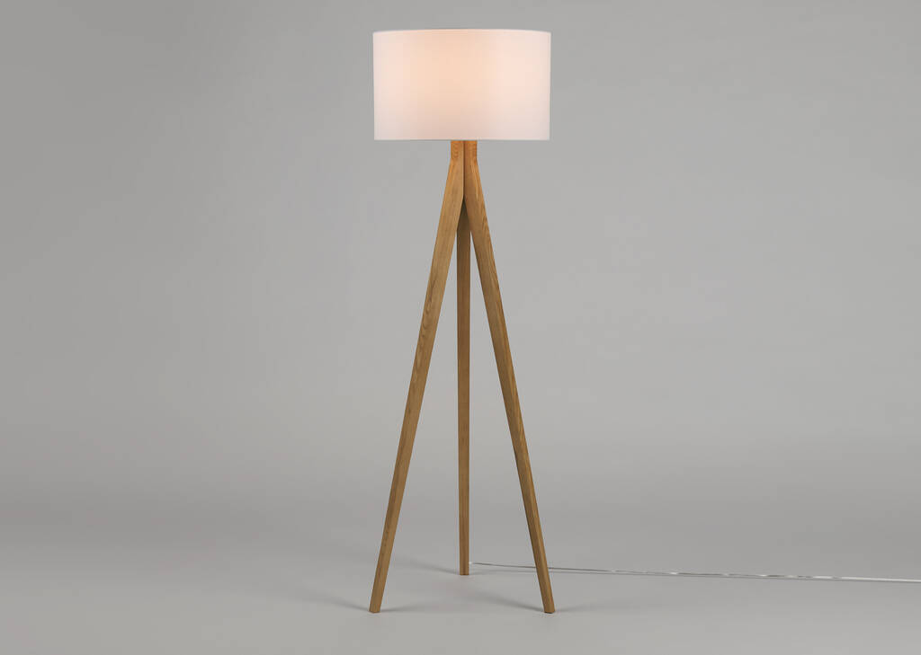 Lampe sur pied trépied Roz