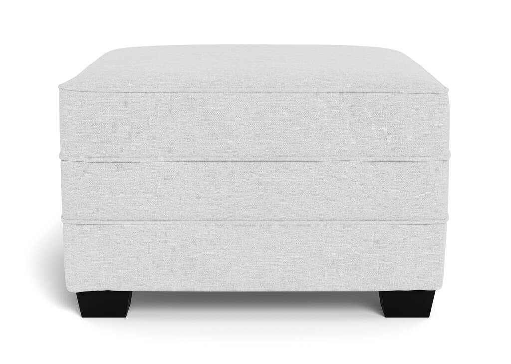 Azure Custom Ottoman 28x24”