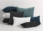 Clooney Pillow 12x22 White