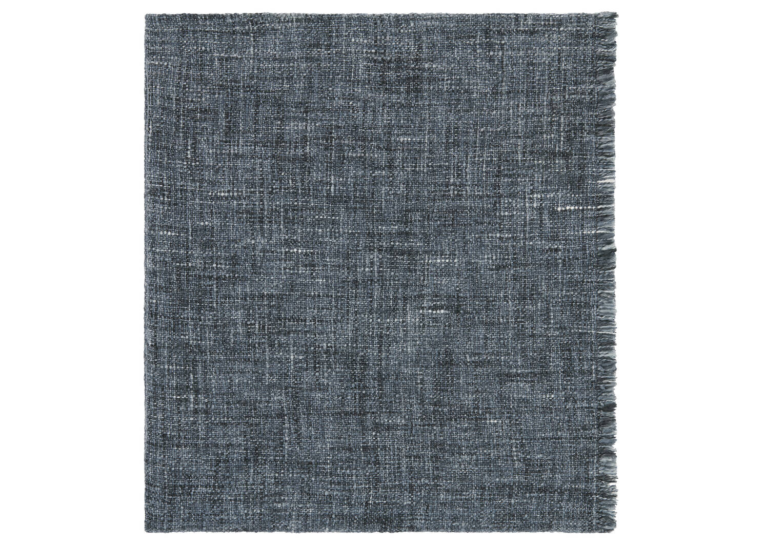 Parry Cotton Slub Throw Blue