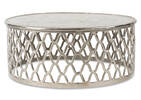 Ashbury Coffee Table -Raw Nickel