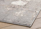 Tapis Nelson gris pâle/multi