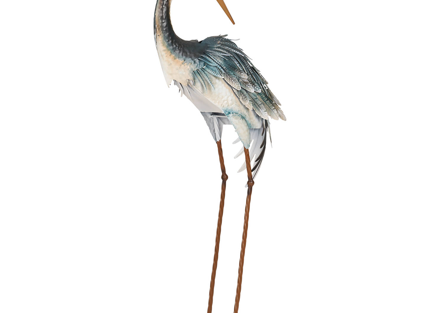Carlos Crane Backward Garden Decor