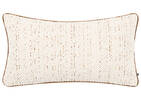 Bandon Pillow 12x22 Ivory/Caramel