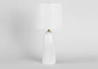 Grande lampe de table Chance blanche