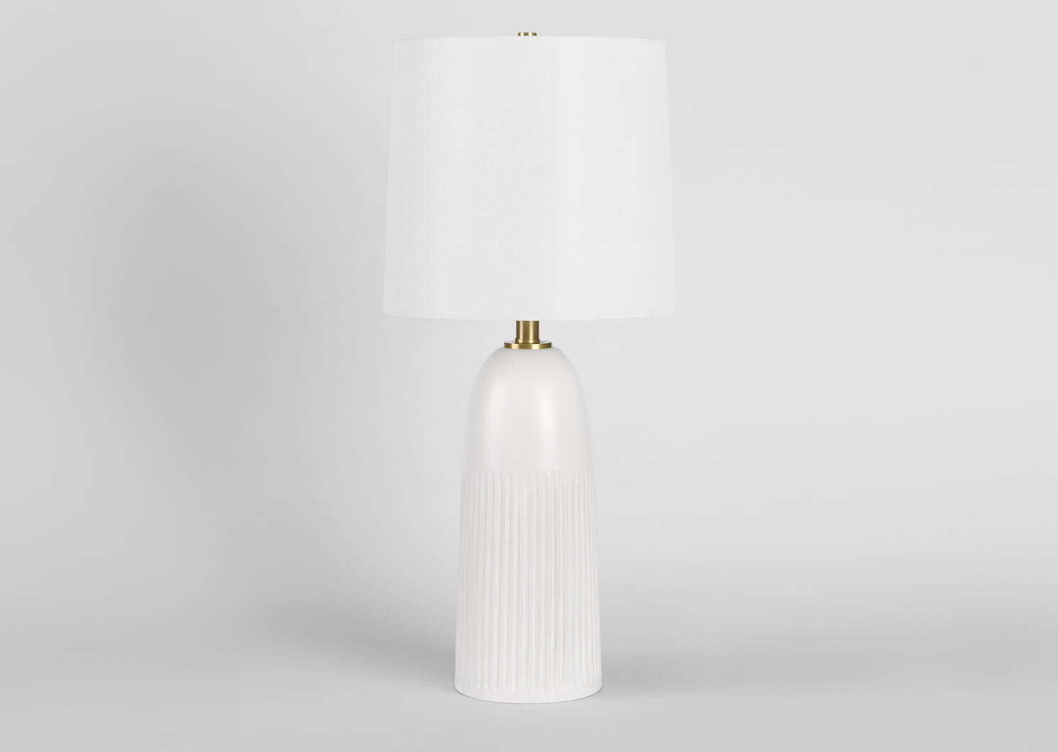 Chance Table Lamp Tall White