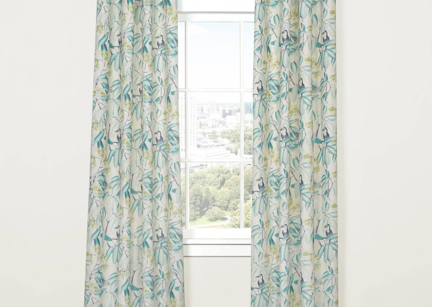 Ellaria Panel 96 Linen/Blue