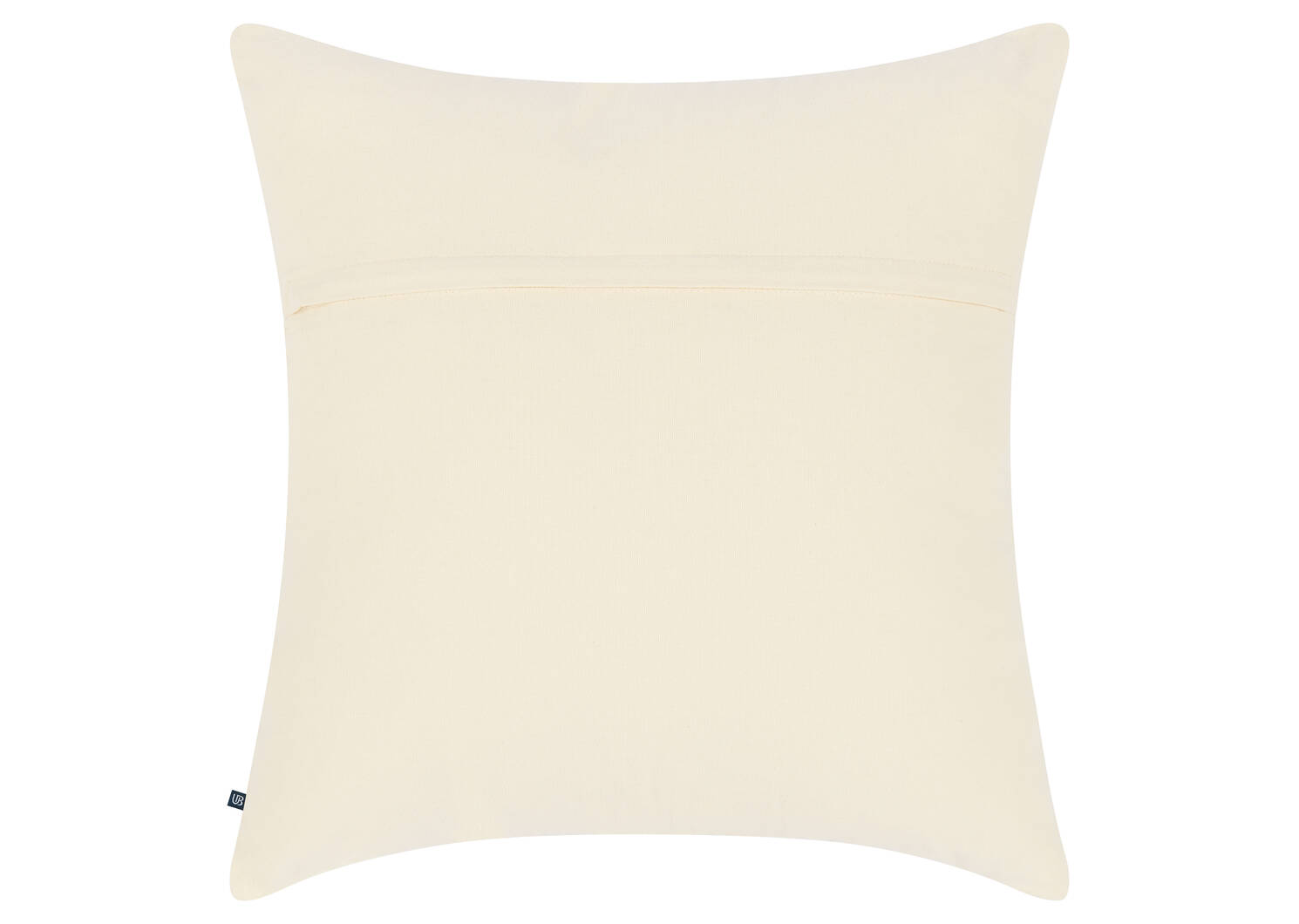 Zeb Cotton Pillow 20x20 Ivory/Brown