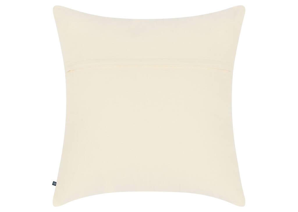 Zeb Cotton Pillow 20x20 Ivory/Brown
