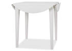 Febe Drop Leaf Dining Table -Heron White