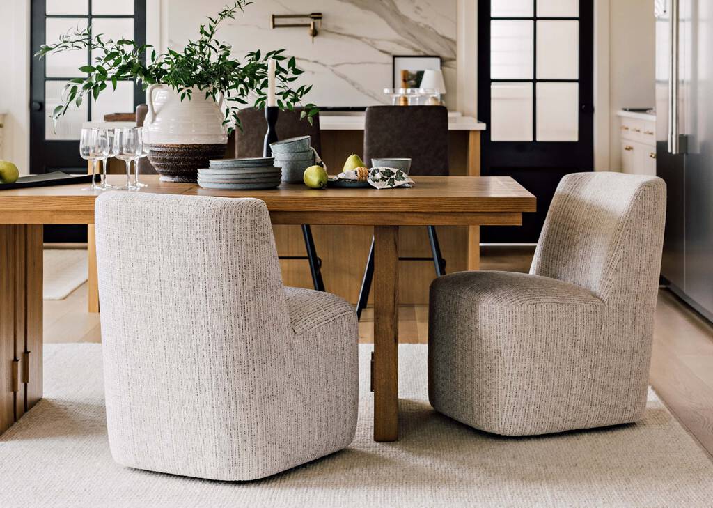 Table &agrave; rallonge Willem -Ellis bl&eacute;