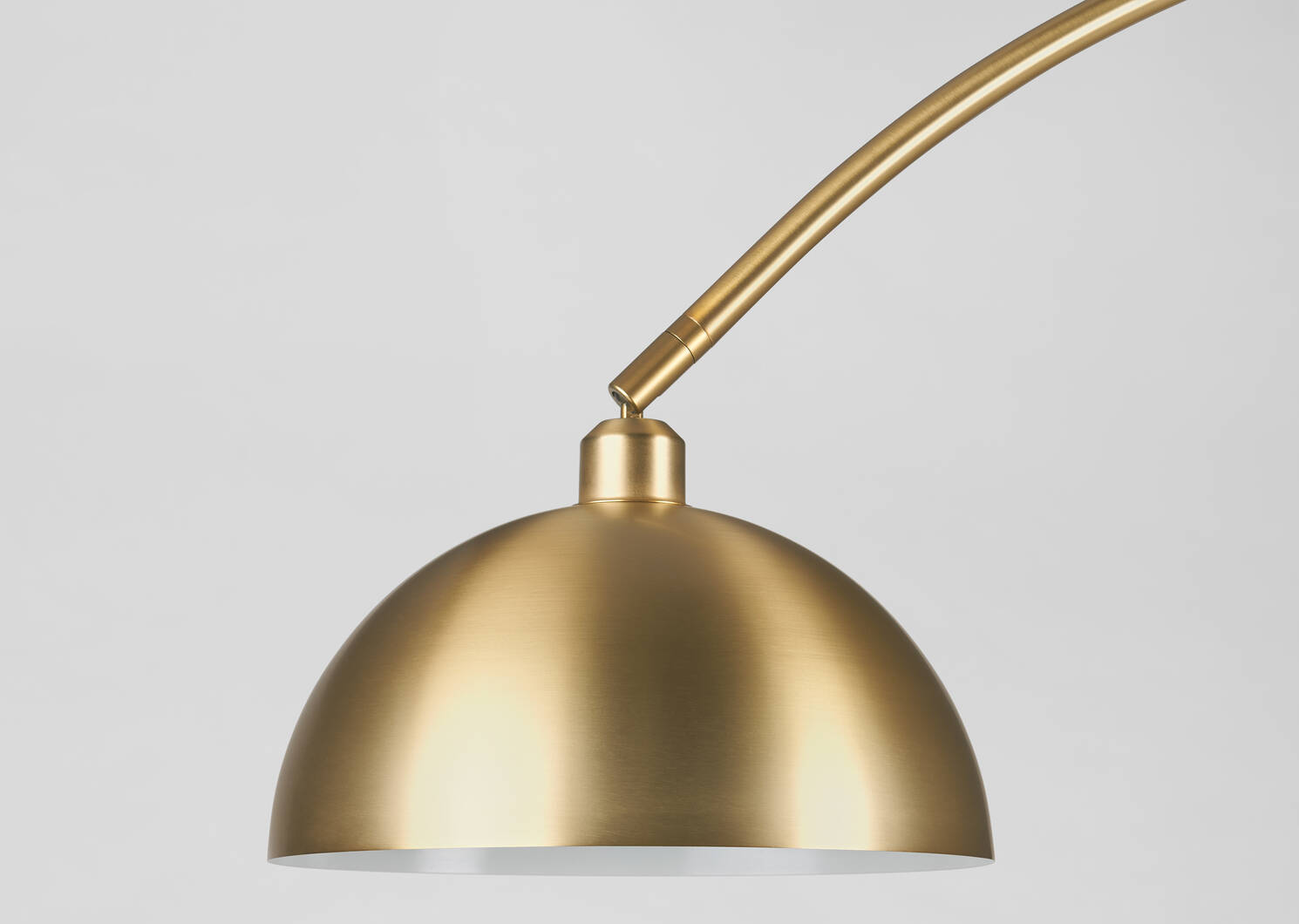 Muse Arc Floor Lamp Brass