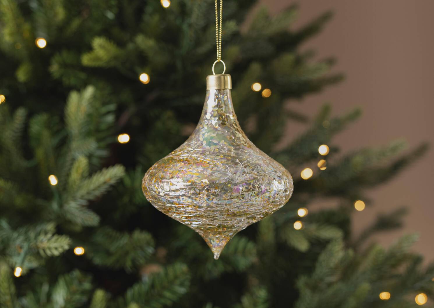 Ginny Ornament Gold Urban Barn