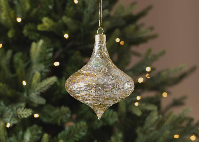 Ginny Ornament Gold Urban Barn