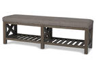 Ironside Bench -Rustic Grey