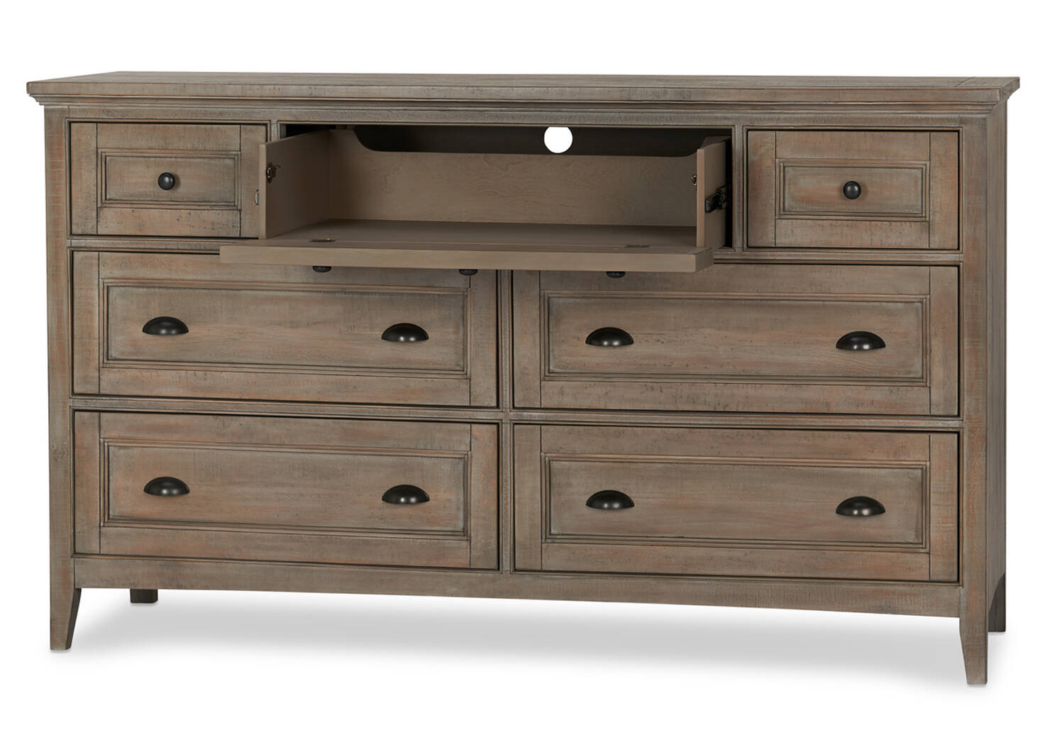 Parker 7 Drawer Dresser -Heron Sand