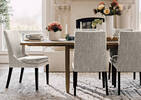 Chaise Murdoch -Luly poivre/vison