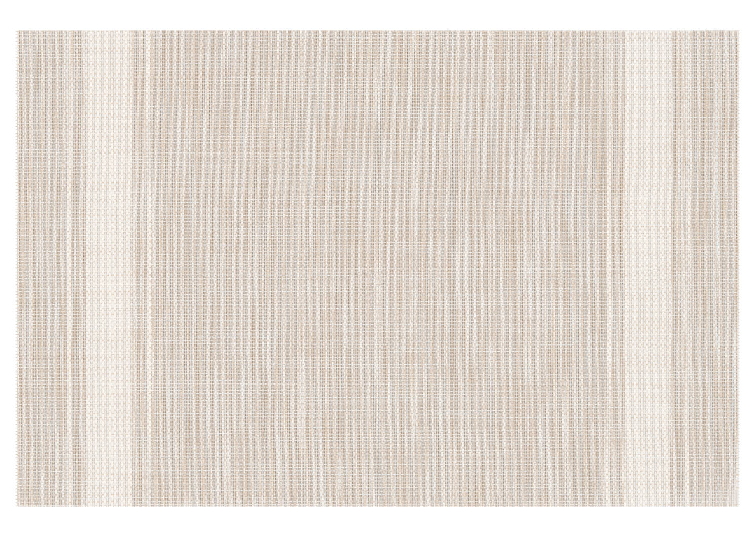 French Stripe Placemat Natural/Ivory