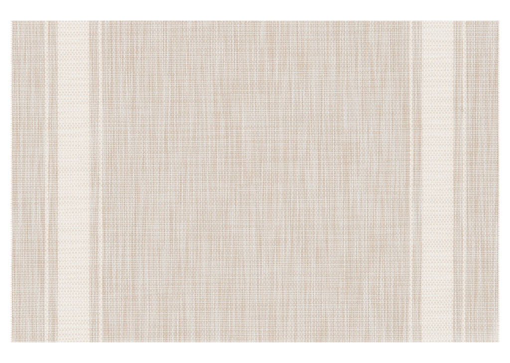 French Stripe Placemat Natural/Ivory