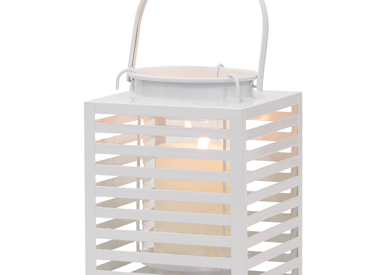 Petite lanterne Janos blanche